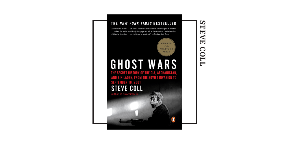 Book cover for Steve Coll's 'Ghost Wars'